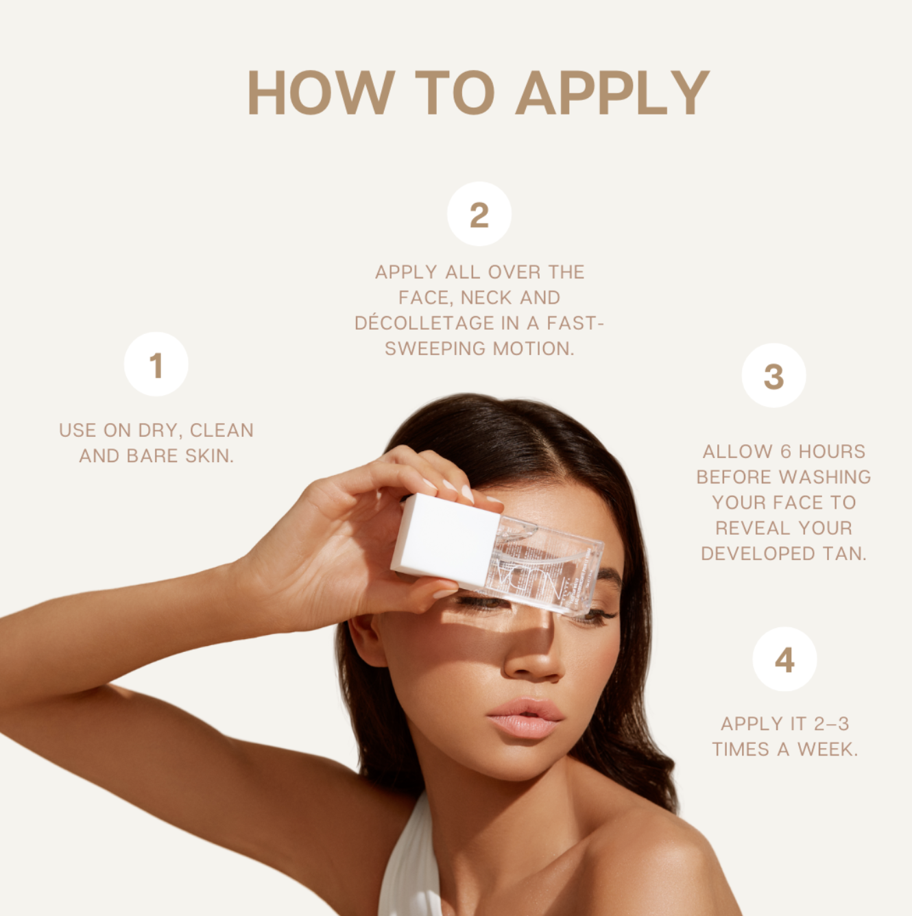 L’Eau auto-bronzante pour le visage - originale