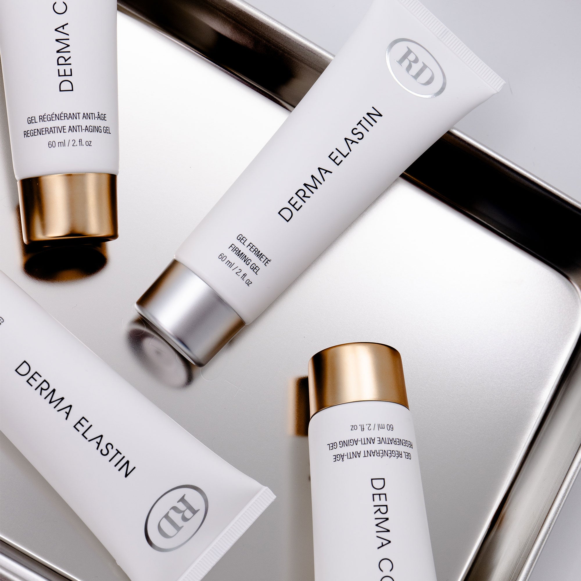 Duo Gel Régénérant Anti-Âge Derma Collagen et Gel Fermeté Derma Elastin 60 ml