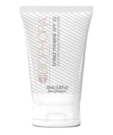 Crème solaire minérale teintée SPF30