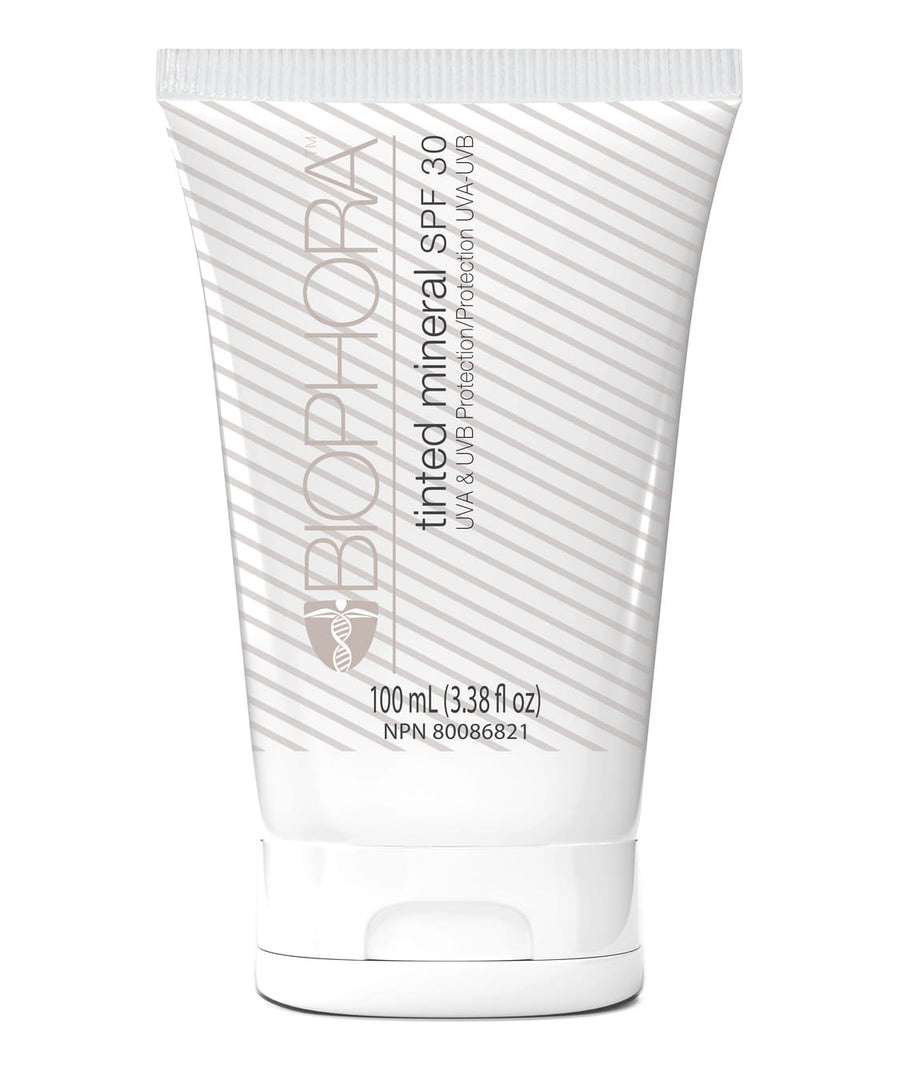 Crème solaire minérale teintée SPF30
