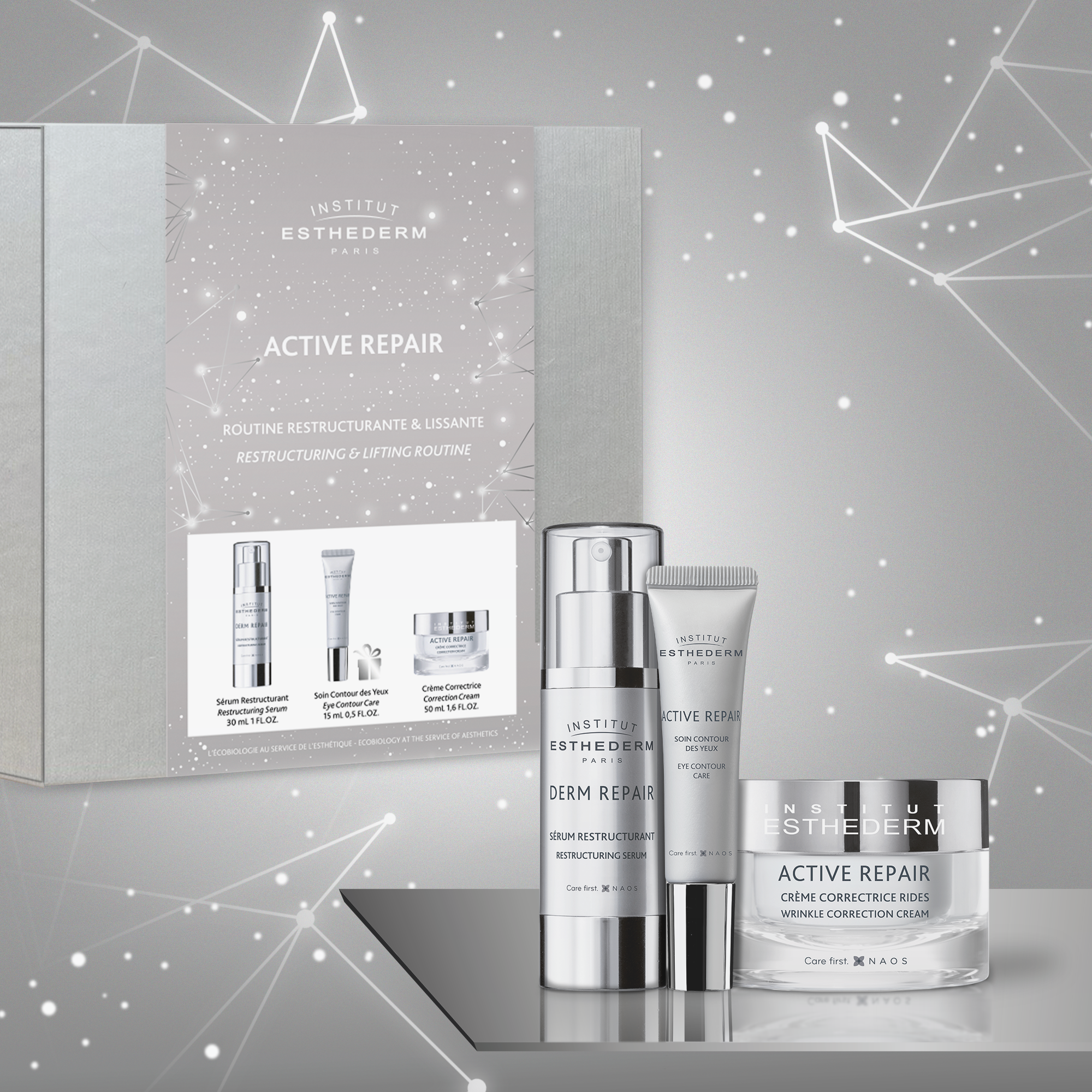 Coffret Noël Esthederm - active repair